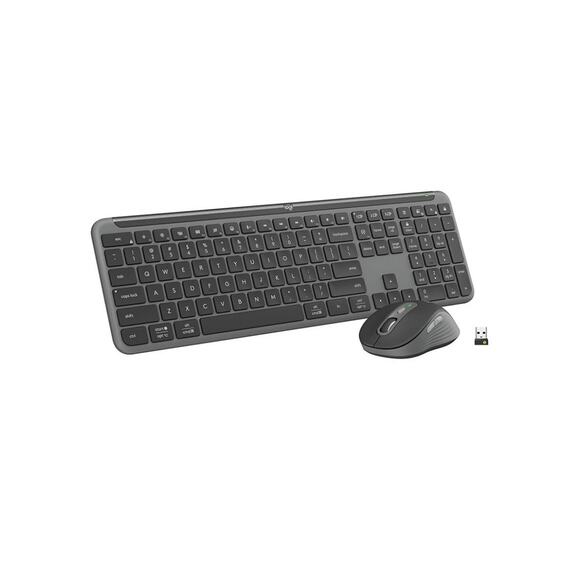 Genuine Logitech Signature Slim Combo MK955 Keyboard & Mouse Black (920-012425) - Picture 1 of 6